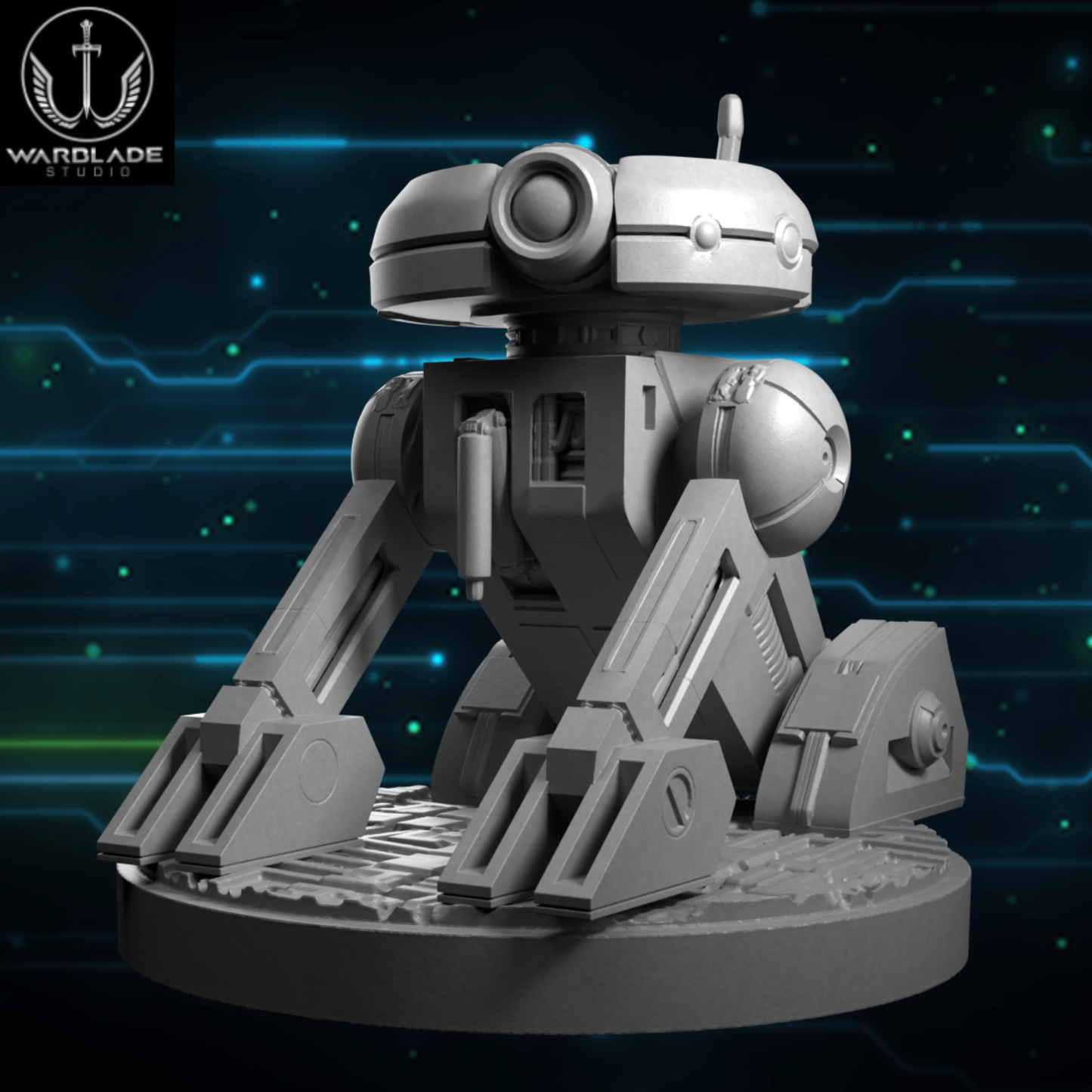 Compact Astromech Support Droid (Sculpted by Warblade Studios) (Copy)