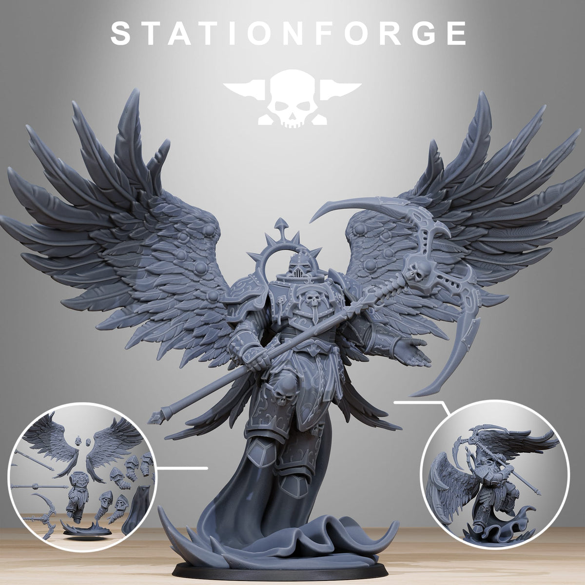Corrupted Archon Angel by Stationforge