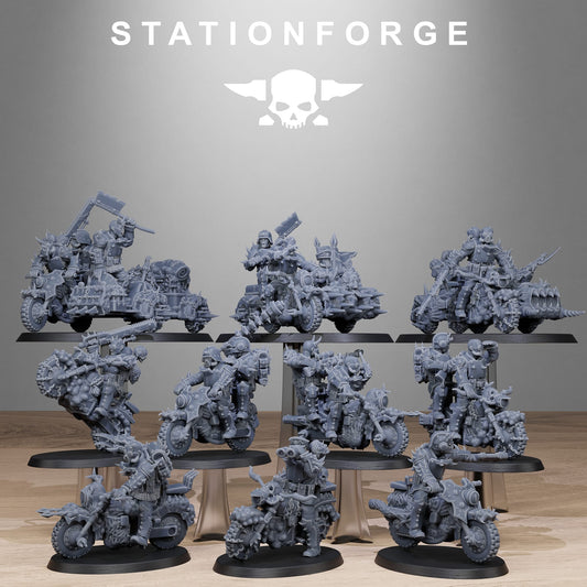 Corrupted Guard Bikers by Stationforge