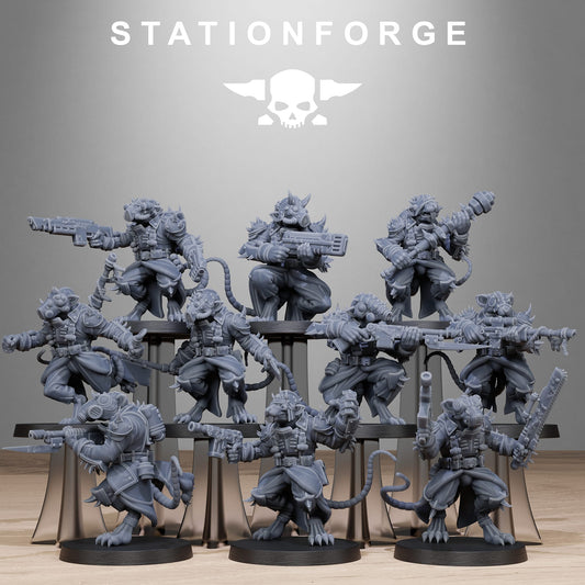 Corrupted Guard Raticus by Stationforge