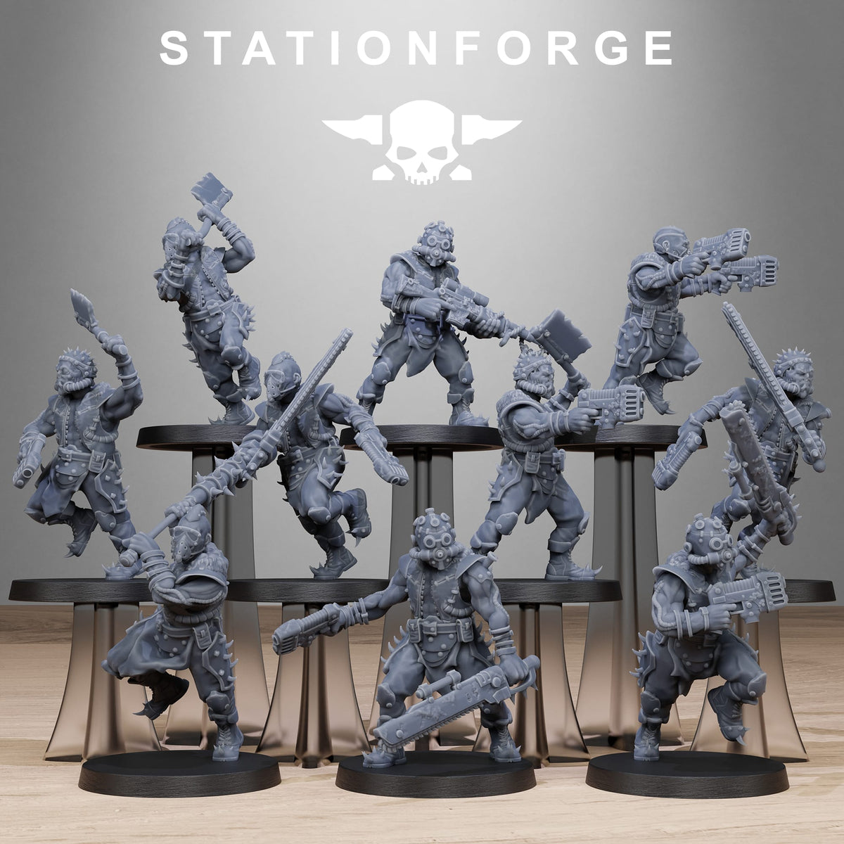 Corrupted Guard Spikers by Stationforge