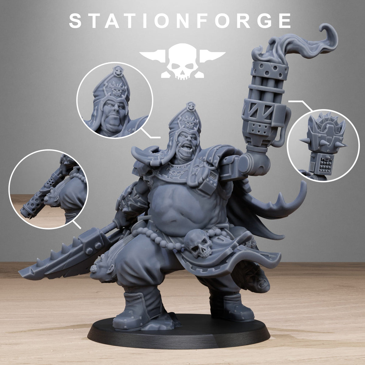 Corrupted Guard Unholy Priest by Stationforge