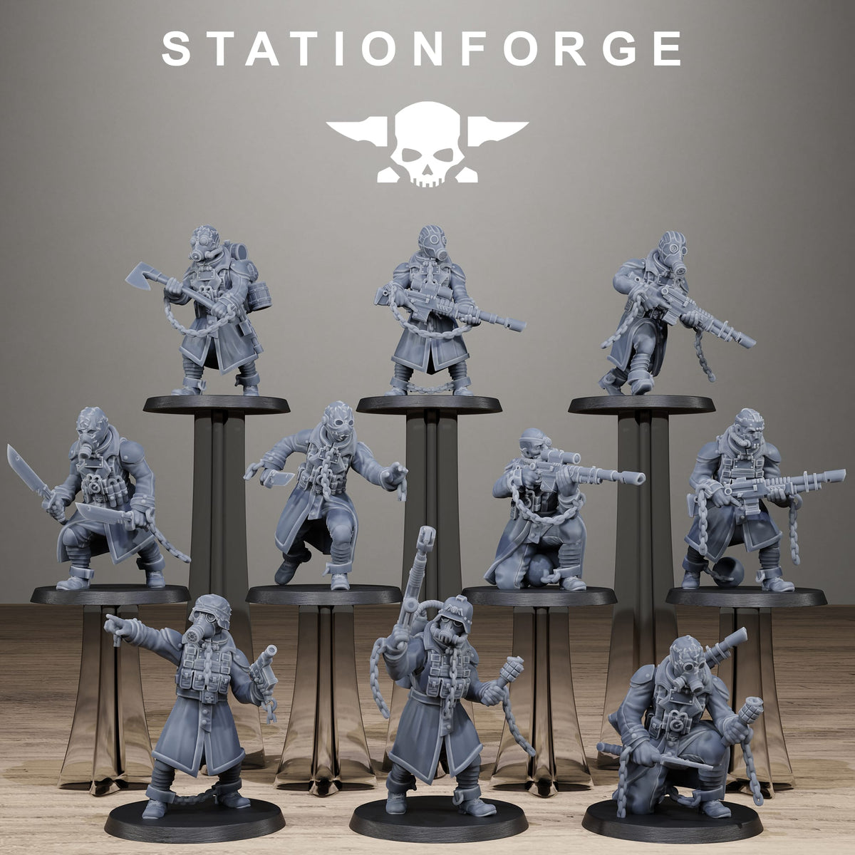 Grimguard Prisoners by Stationforge