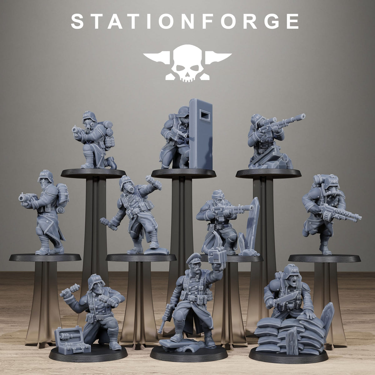Grimguard Trench Raiders by Stationforge