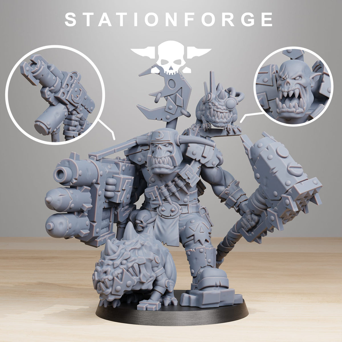 Orkaz BlackSkull by Stationforge