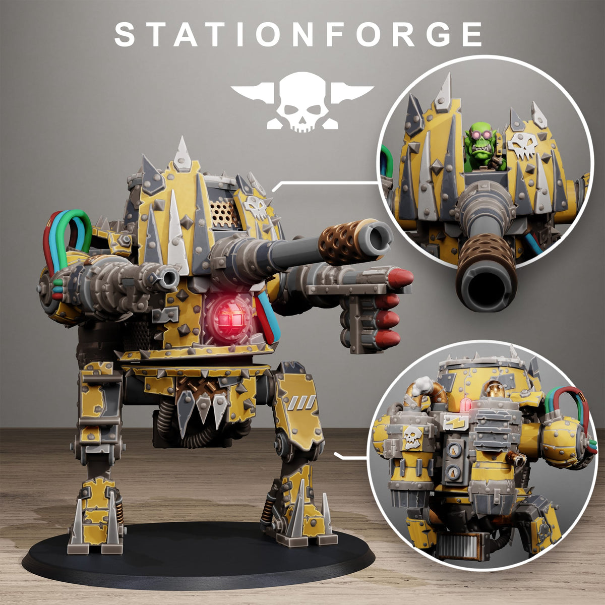 Orkaz Chicken Walker by Stationforge