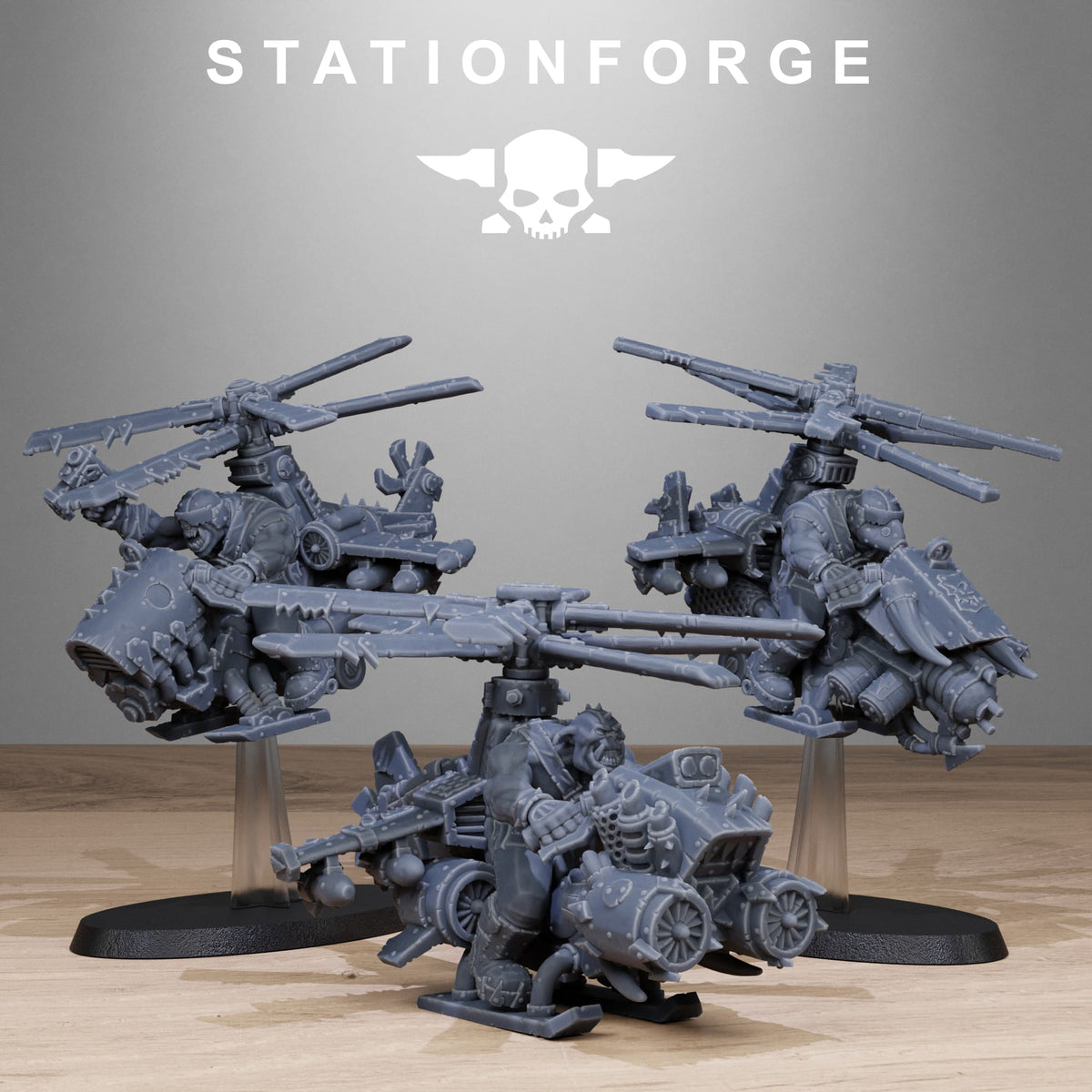 Orkaz Helicopters by Stationforge