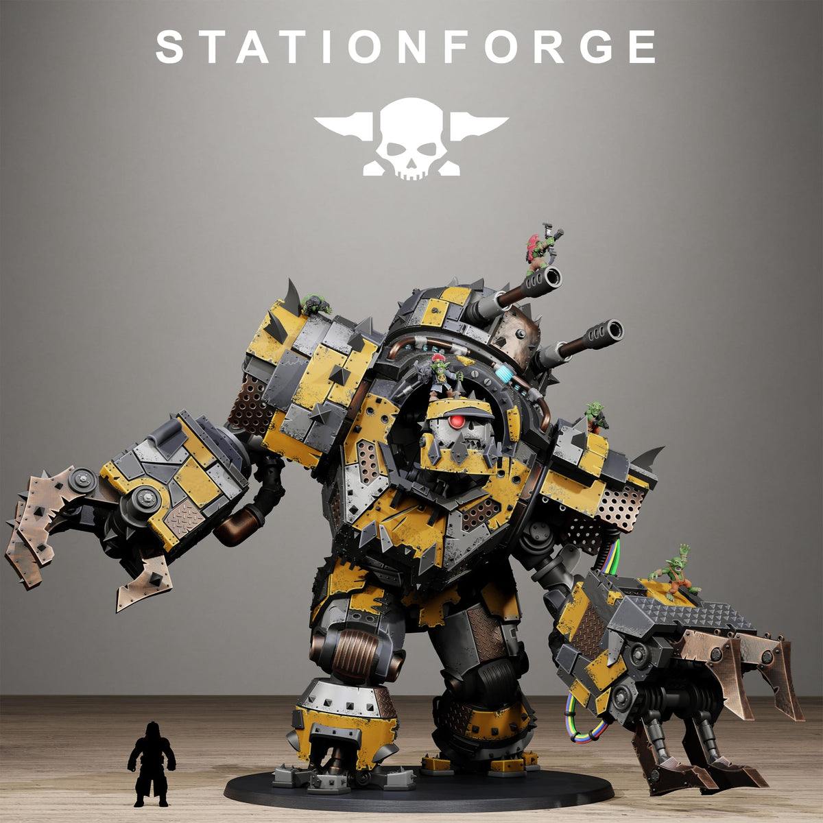 Orkaz Iron Giant by Stationforge