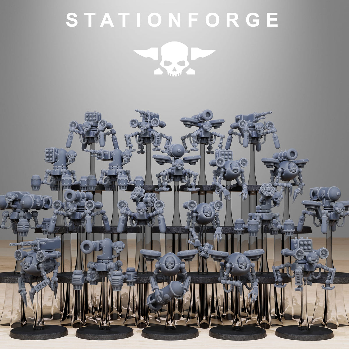 Scavenger Drones by Stationforge