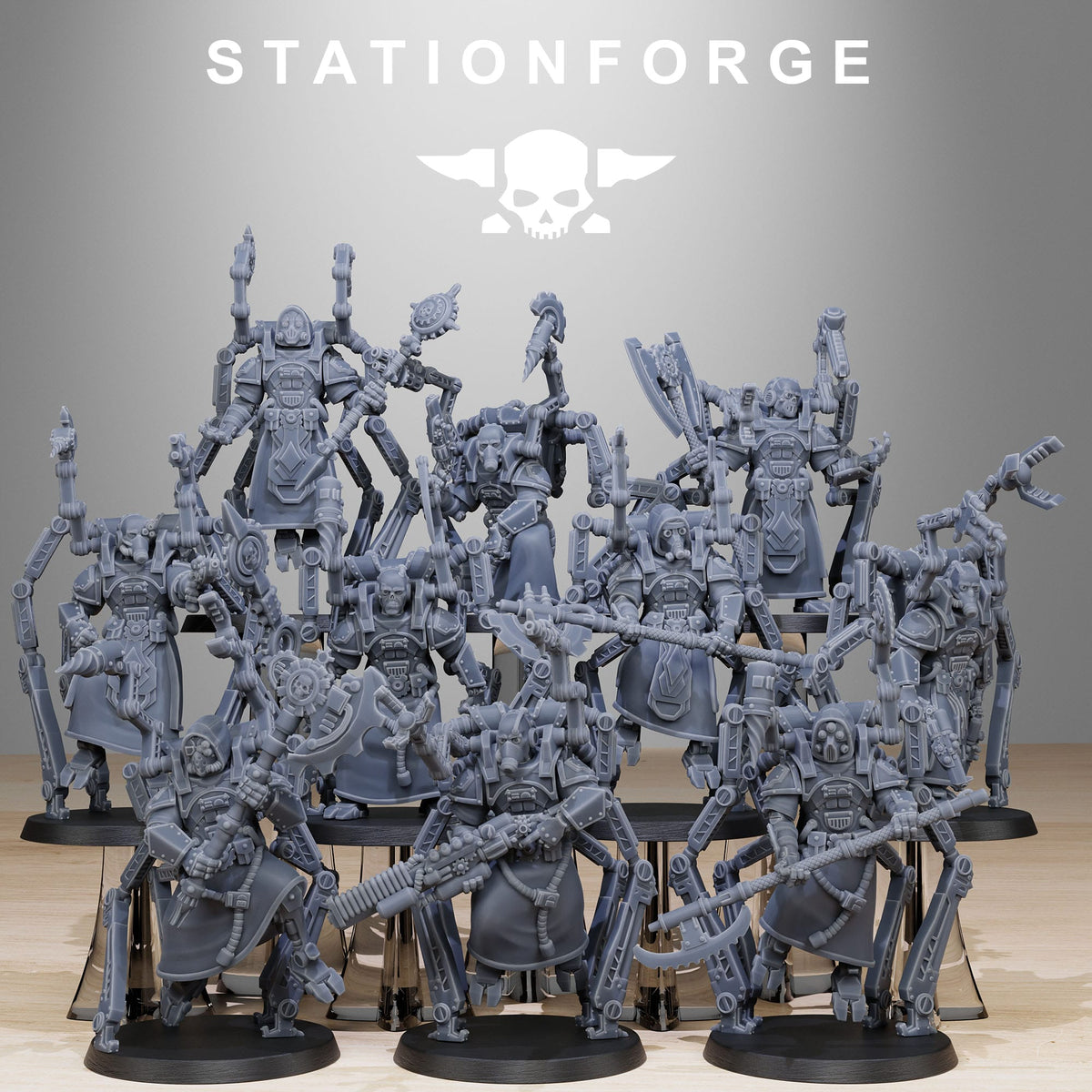 Scavenger Octapods by Stationforge