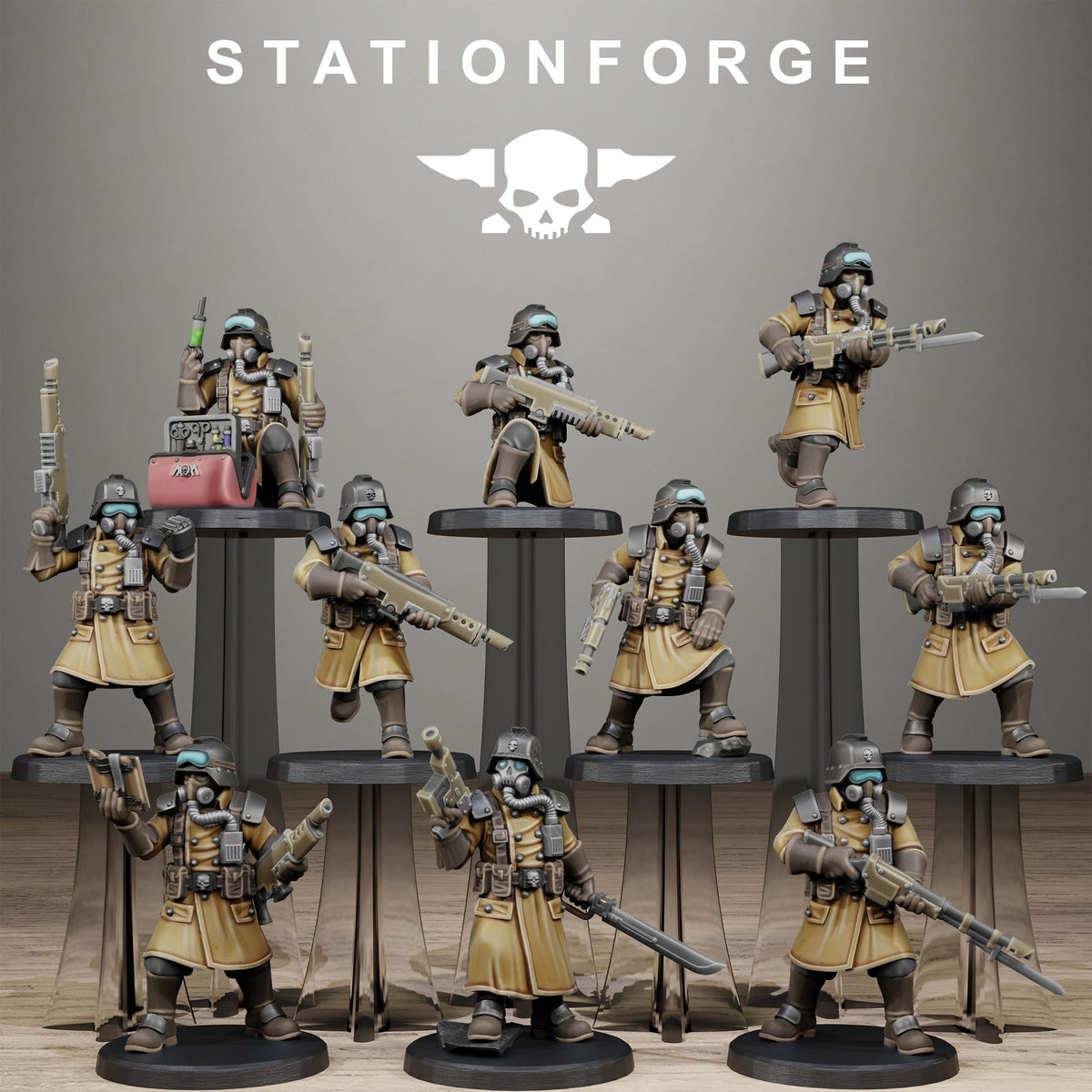 Grimguard Militants by Stationforge