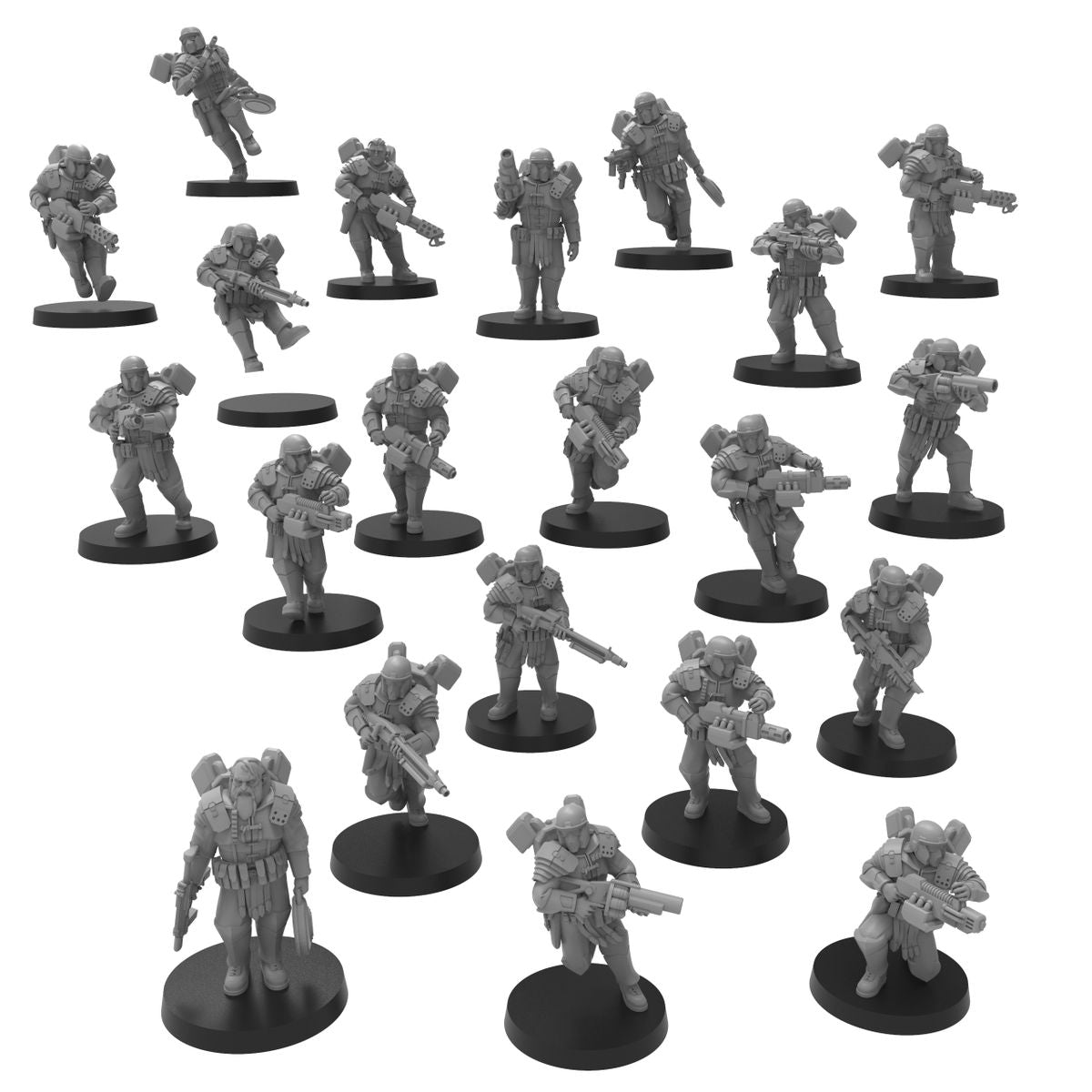 Roman Special Weapons (sculpted by That Evil One)