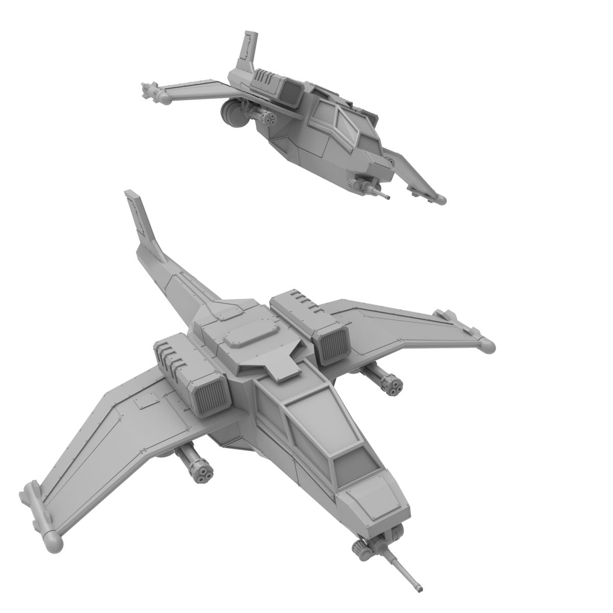 Roman Stryx Gunship (sculpted by That Evil One)
