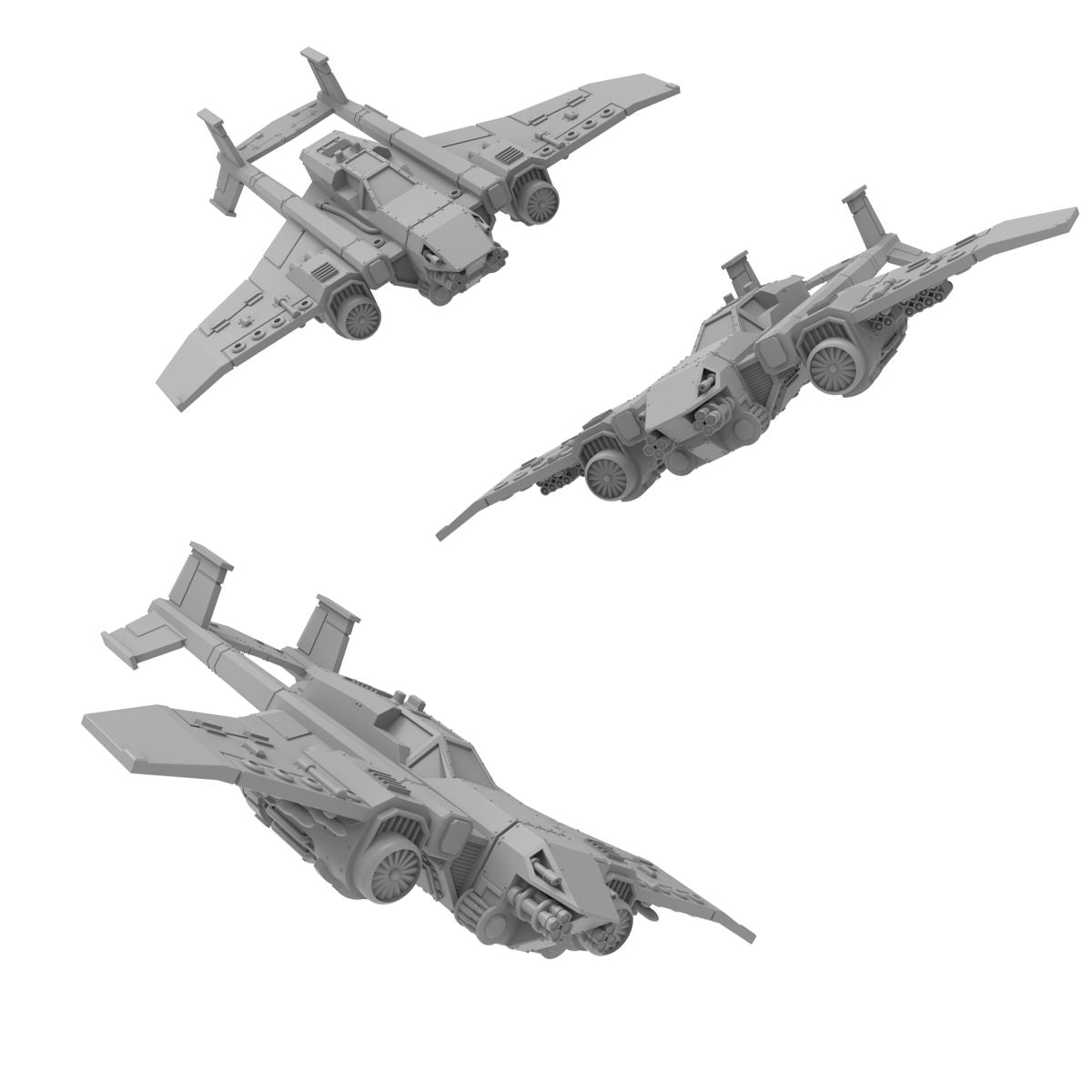 Pegasus Heavy Fighter (sculpted by That Evil One)