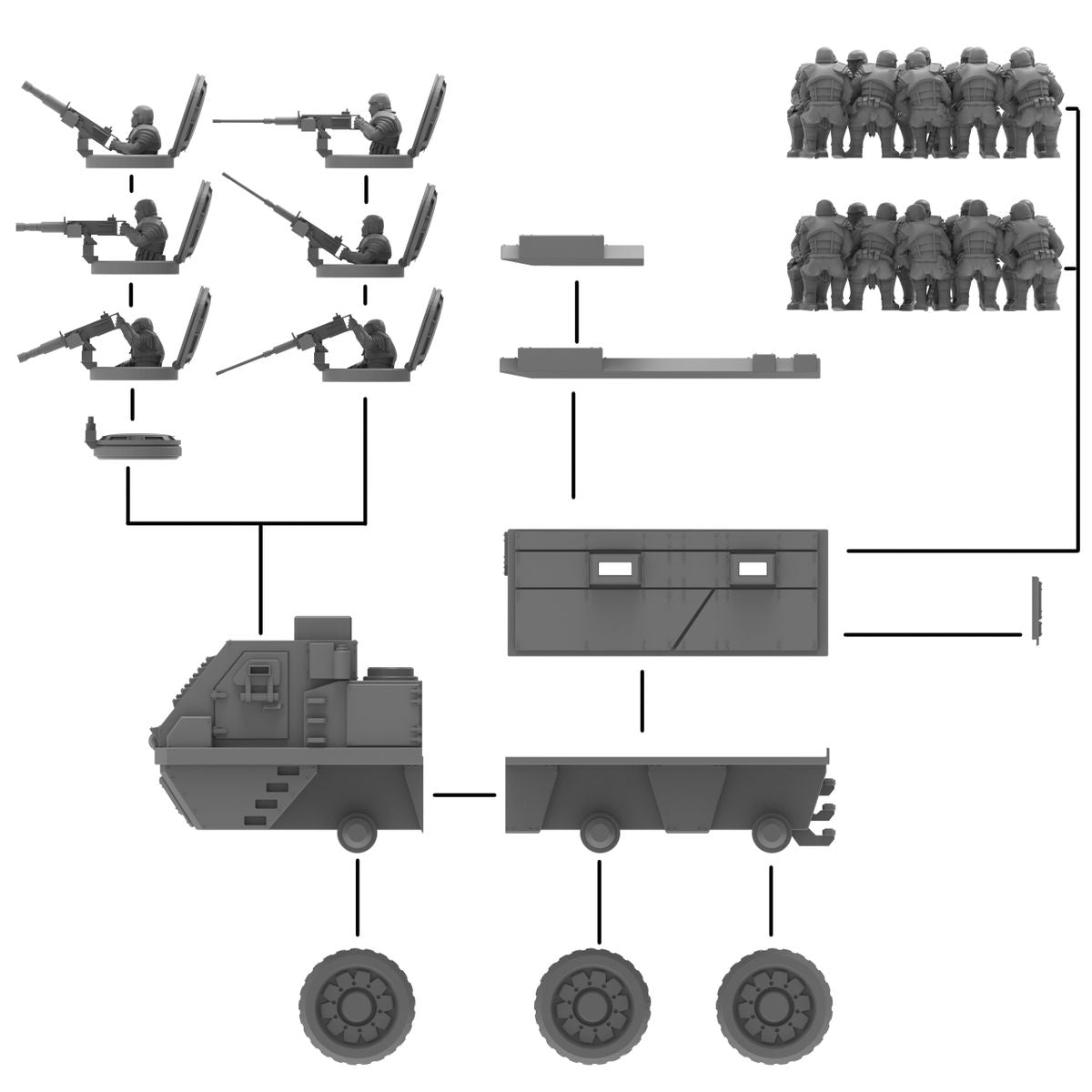 Titus Motorized Transport (sculpted by That Evil One)