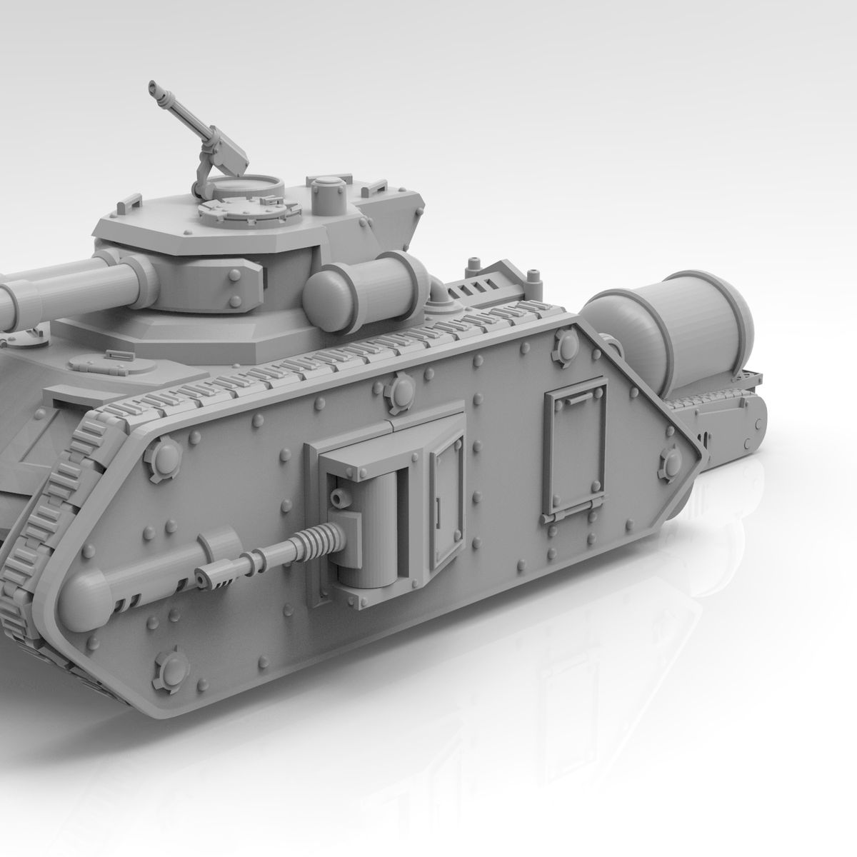 Lunar Auxilia Crocodile (sculpted by That Evil One)