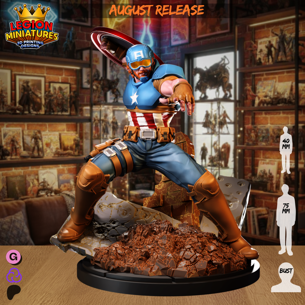 David Colton fan-art miniature by Legion Miniatures