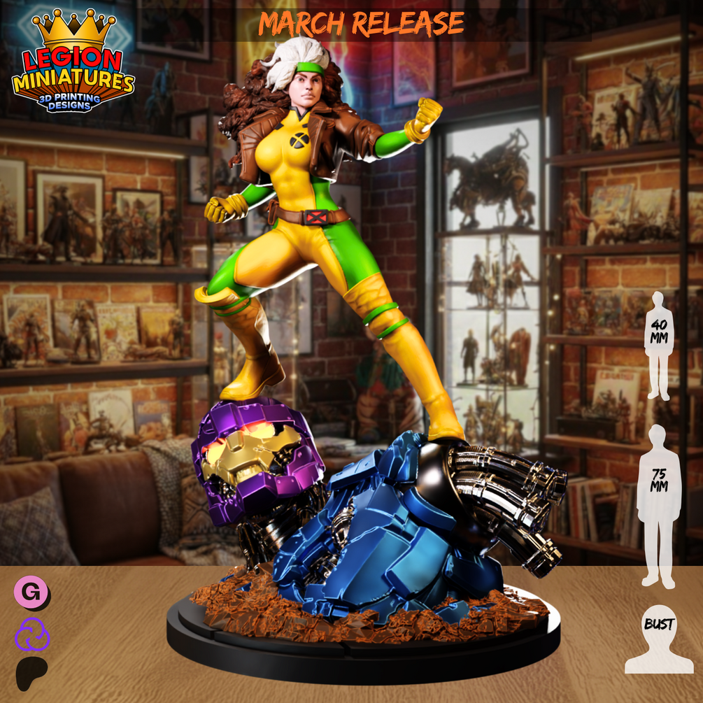 Rogue fan-art miniature by Legion Miniatures