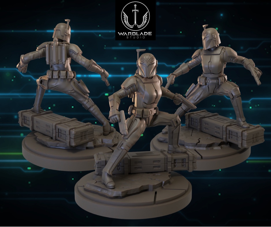 Bo Katan - Fan Art (Sculpted by Warblade Studios)