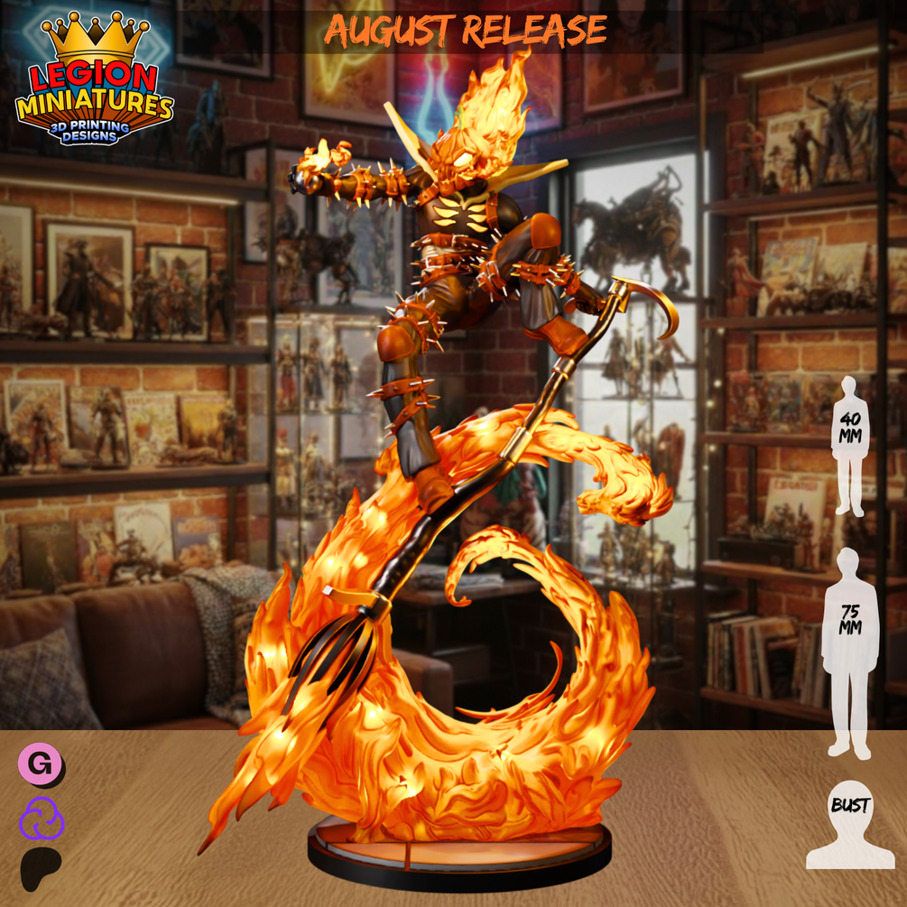 Jack O'Lantern fan-art miniature by Legion Miniatures