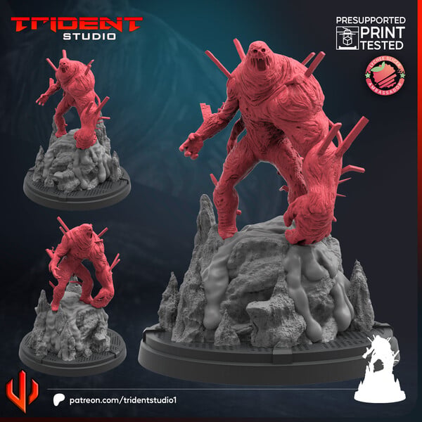 Molten Man (Fan art sculpted by Trident Studio) (Crisis Protocol Proxy/Alternative)
