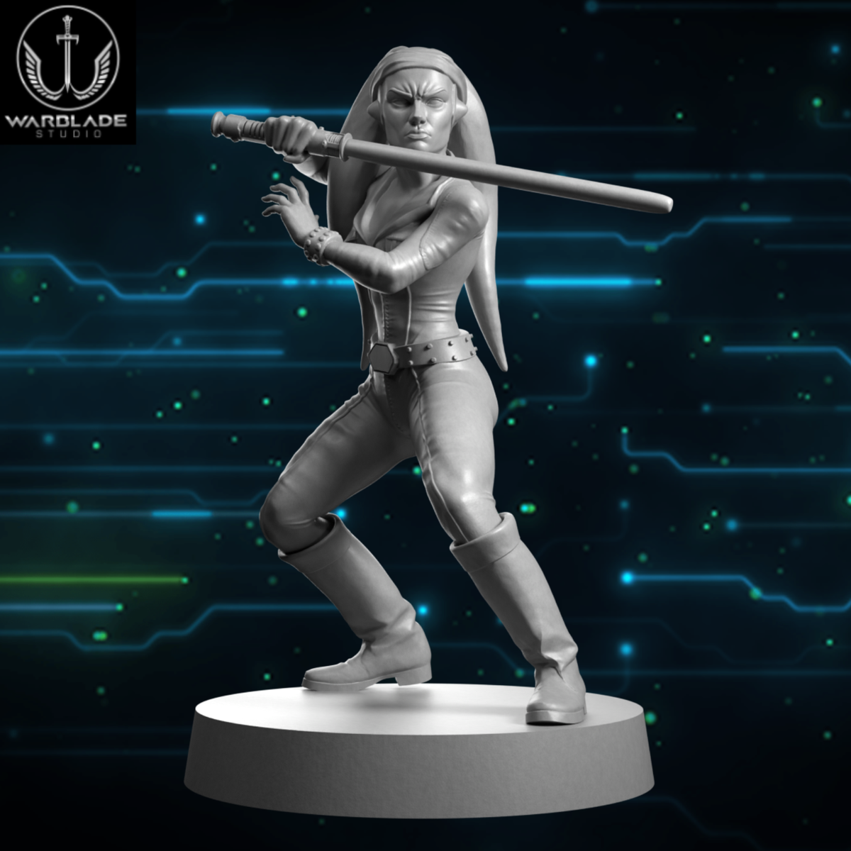 Alema Rar - Fan Art (Sculpted by Warblade Studios)