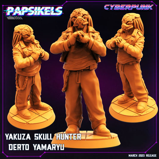 Yakuza Skull Hunter Derto Yamaryu (Sculpted by Papsikels)