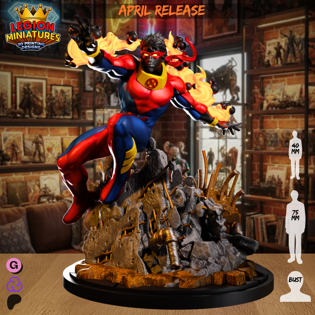 Sunspot fan-art miniature by Legion Miniatures