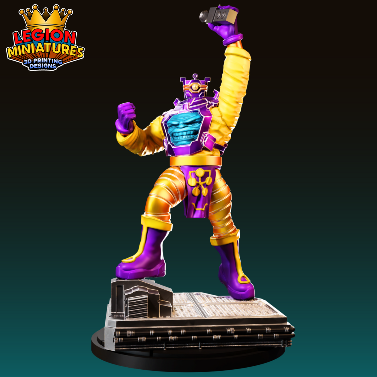Arnim Zola Fan-Art 40mm Miniature (Sculpted by Legion Miniatures)