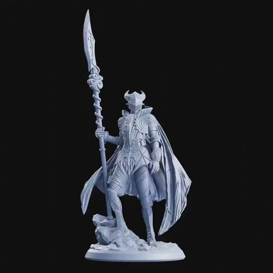 Kyera - The Crimson Calamity (sculpted by Flesh of Gods miniatures)