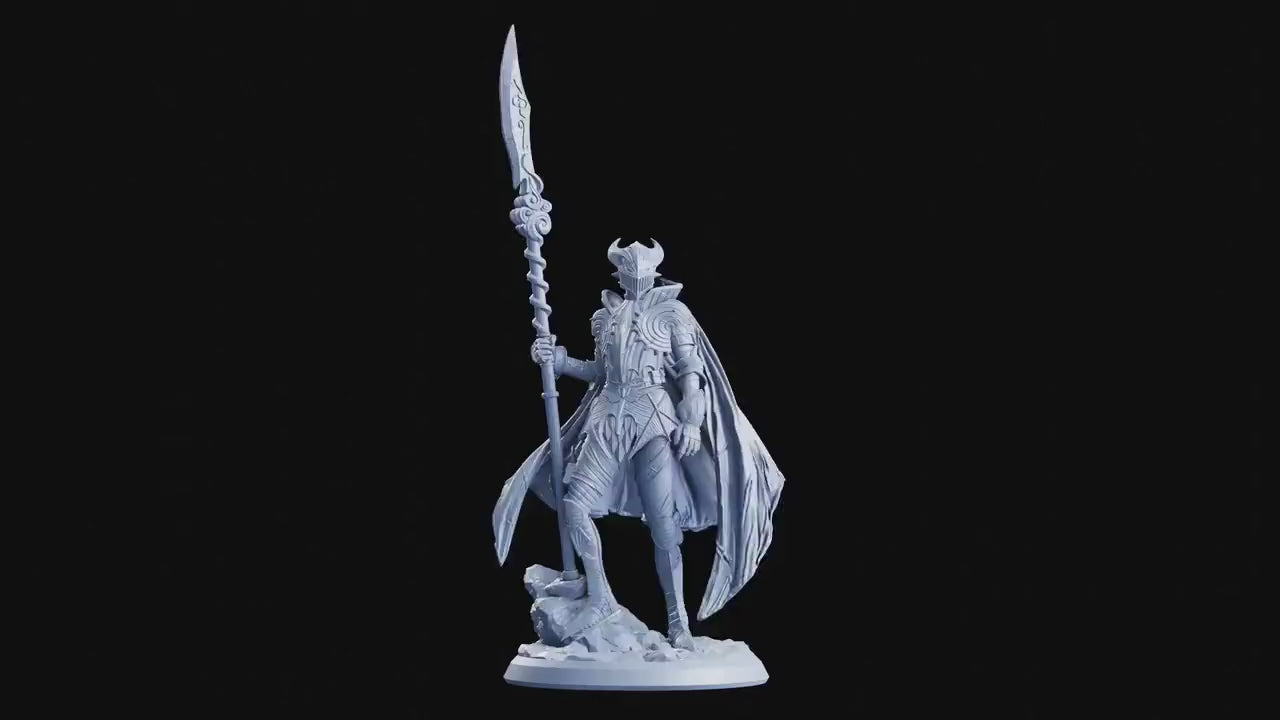 Kyera - The Crimson Calamity (sculpted by Flesh of Gods miniatures)