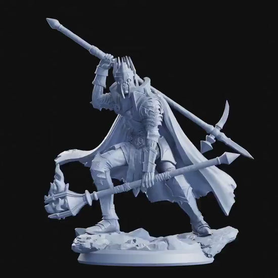 Krughor, Harbinger of Death - The Crimson Calamity (sculpted by Flesh of Gods miniatures)