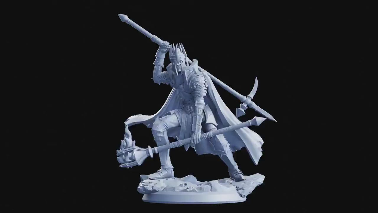 Krughor, Harbinger of Death - The Crimson Calamity (sculpted by Flesh of Gods miniatures)