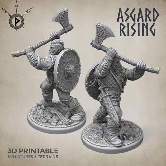 Viking Shieldman by Asgard Rising (raider / warrior / barbarian)