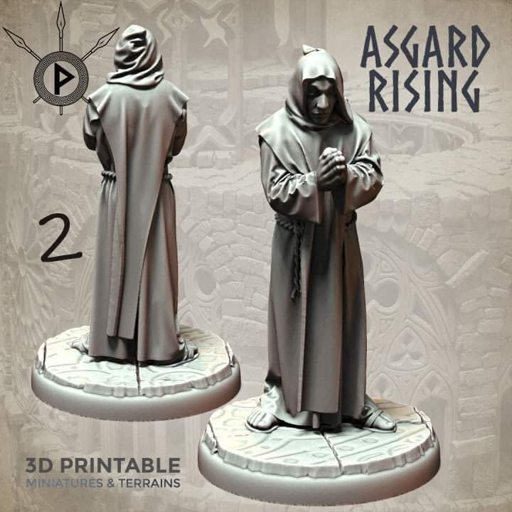 English Monk by Asgard Rising (cleric / priest / warband)