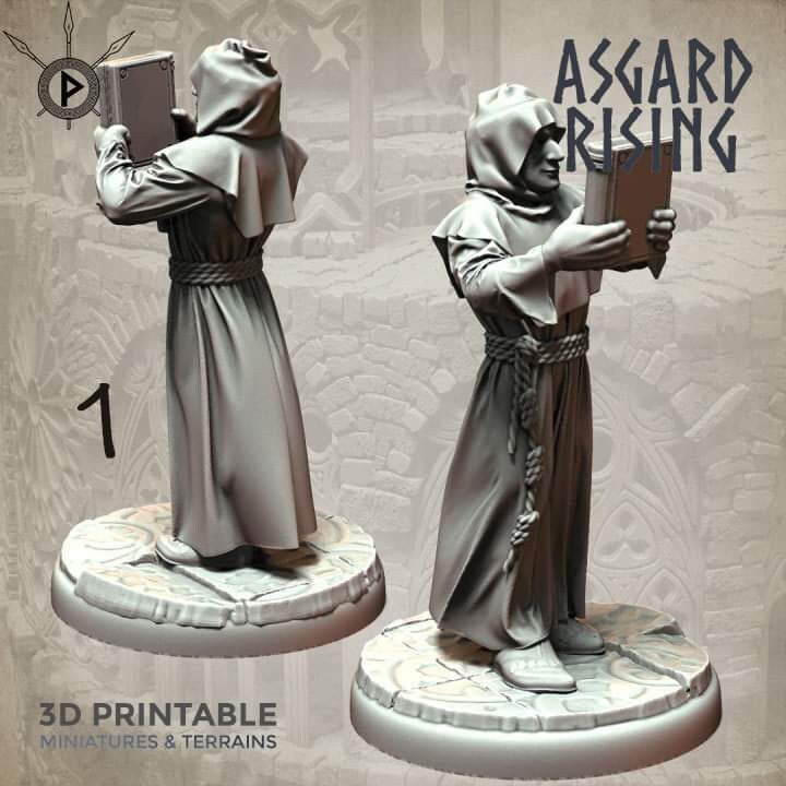 English Monk by Asgard Rising (cleric / priest / warband)