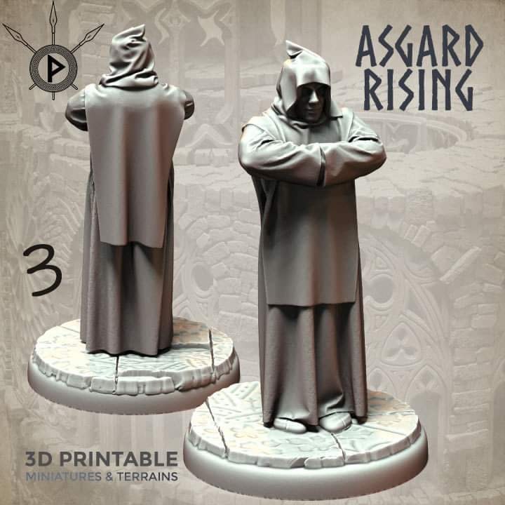 English Monk by Asgard Rising (cleric / priest / warband)