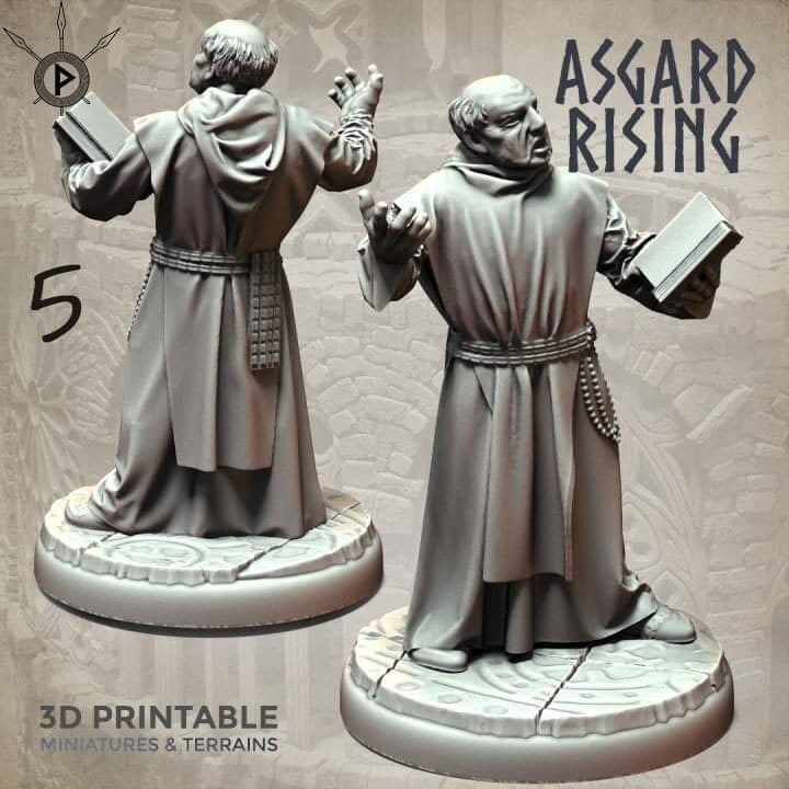 English Monk by Asgard Rising (cleric / priest / warband)