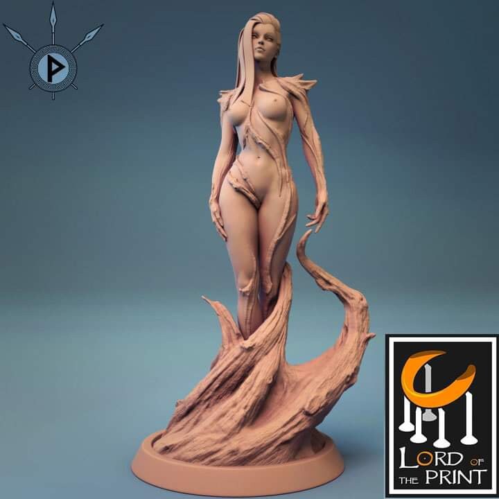 Dryad by Lord of the Print (dryad / nymph / deva)