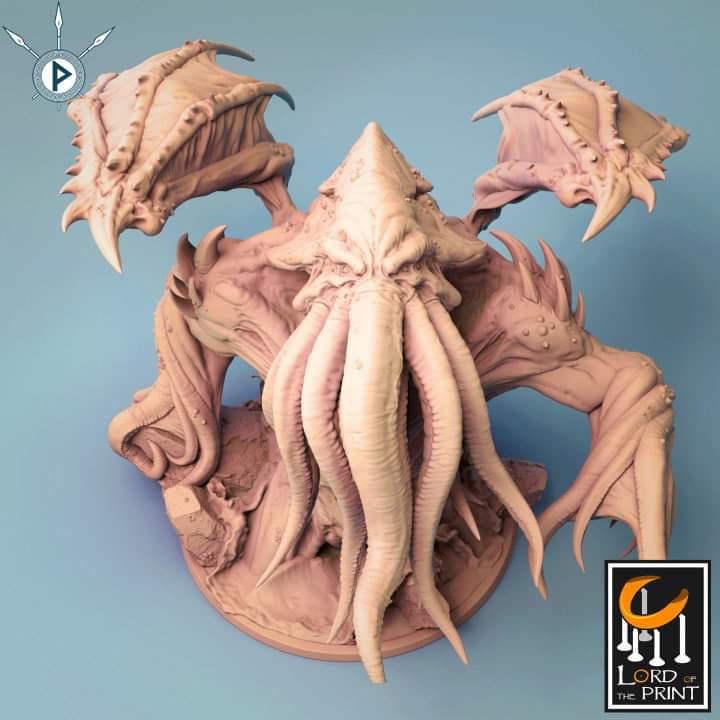 Cthulhu by Lord of the Print (call of Cthulhu/ Lovecraft)