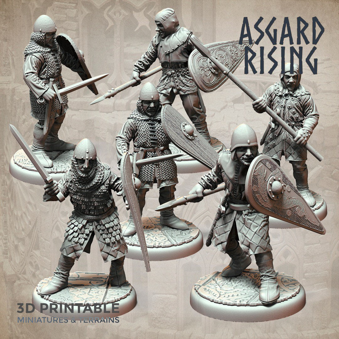 English Soldiers by Asgard Rising (soldier / fighter / warband)