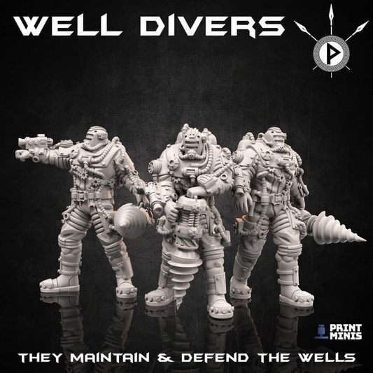 Dimozian Well Divers (by Print Minis)