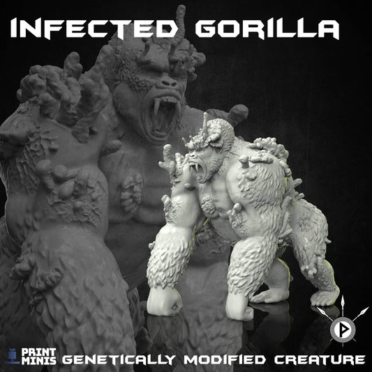 Infected Gorilla - by Print Minis