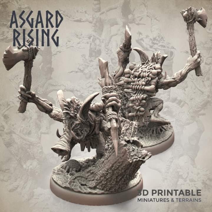 Forest Goblins with Close Combat Weapons (6) by Asgard Rising