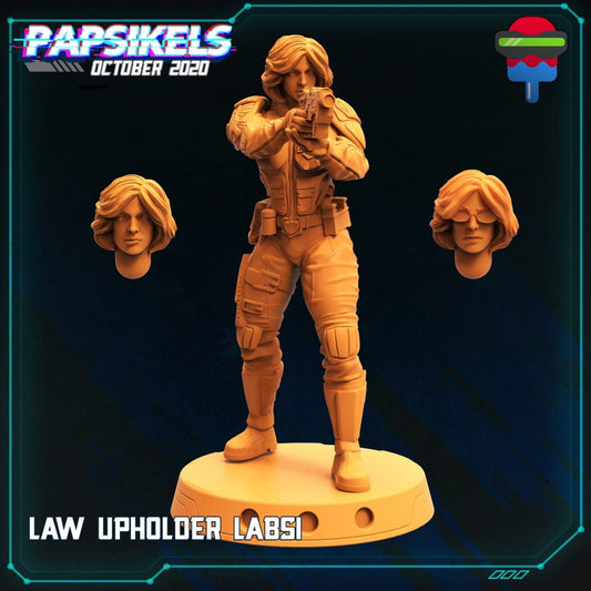 Law Upholder Labsi / Judge Anderson (sculpted by Papsikels)