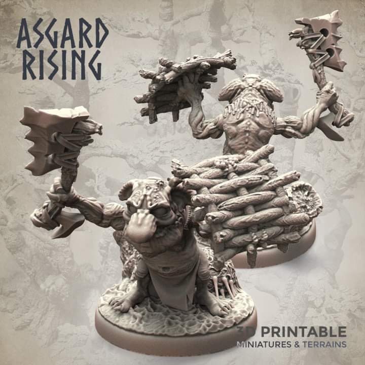 Forest Goblins with Close Combat Weapons (6) by Asgard Rising