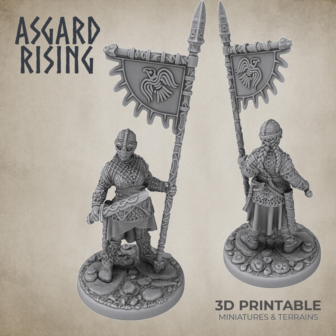 Shield Maidens - set of 10 - by Asgard Rising (soldier / fighter / warband)