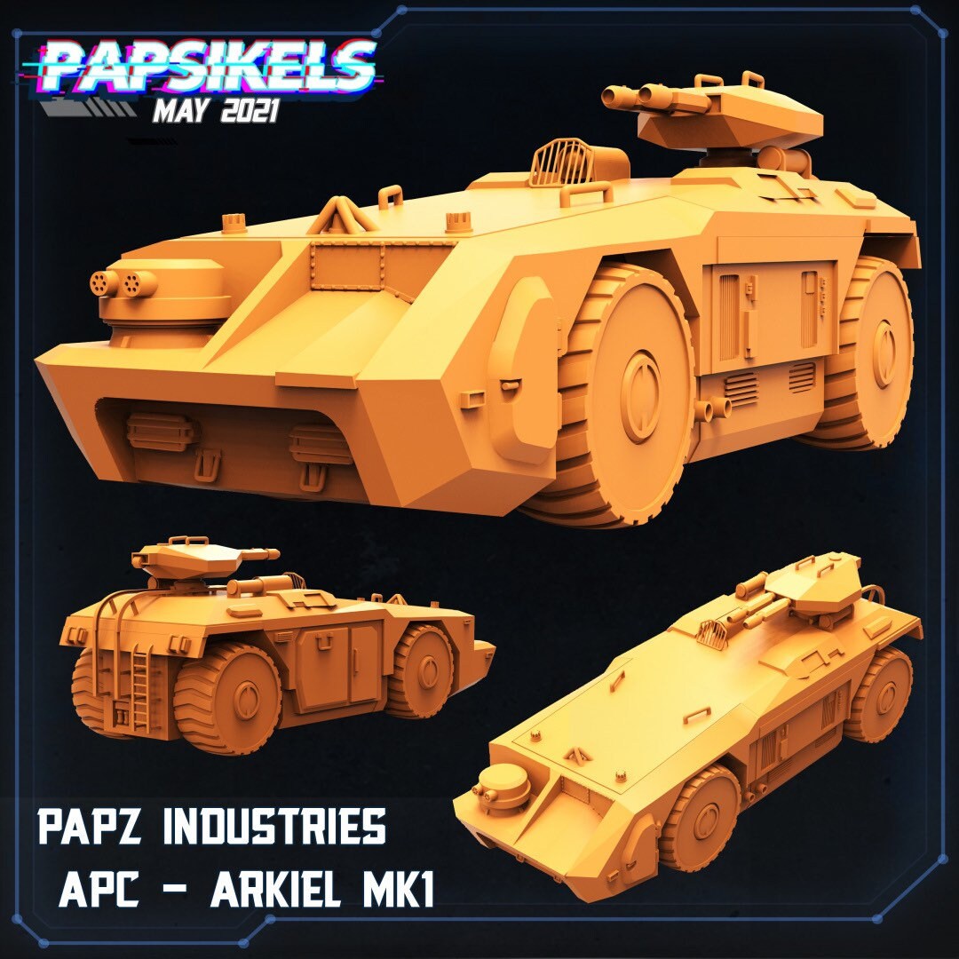 Papz Industries APC - Arkiel Mk 1 (sculpted by Papsikels)