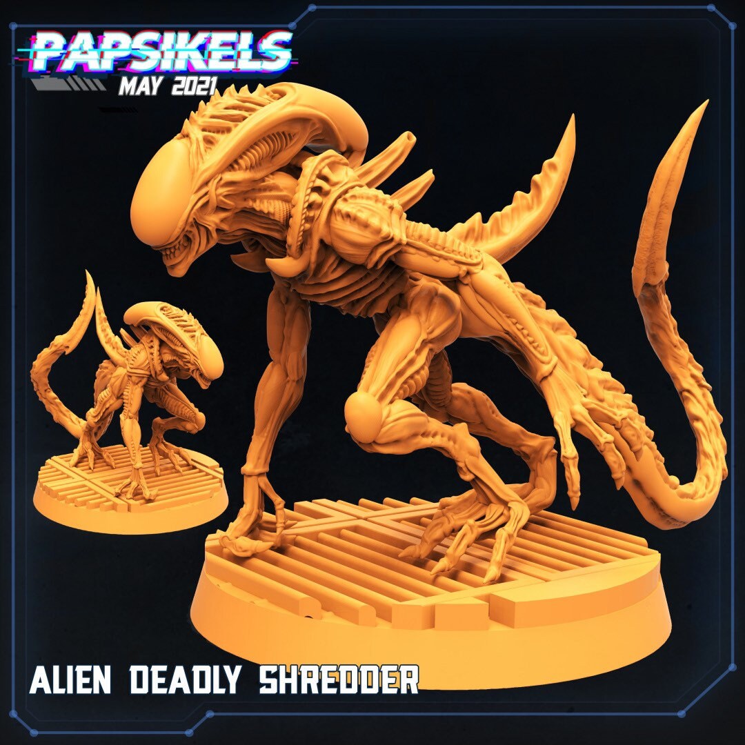 Xenomorph Stalkers (sculpted by Papsikels)