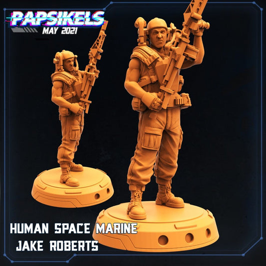 Pvt Drake / Jake Roberts - Colonial Marine (sculpted by Papsikels)